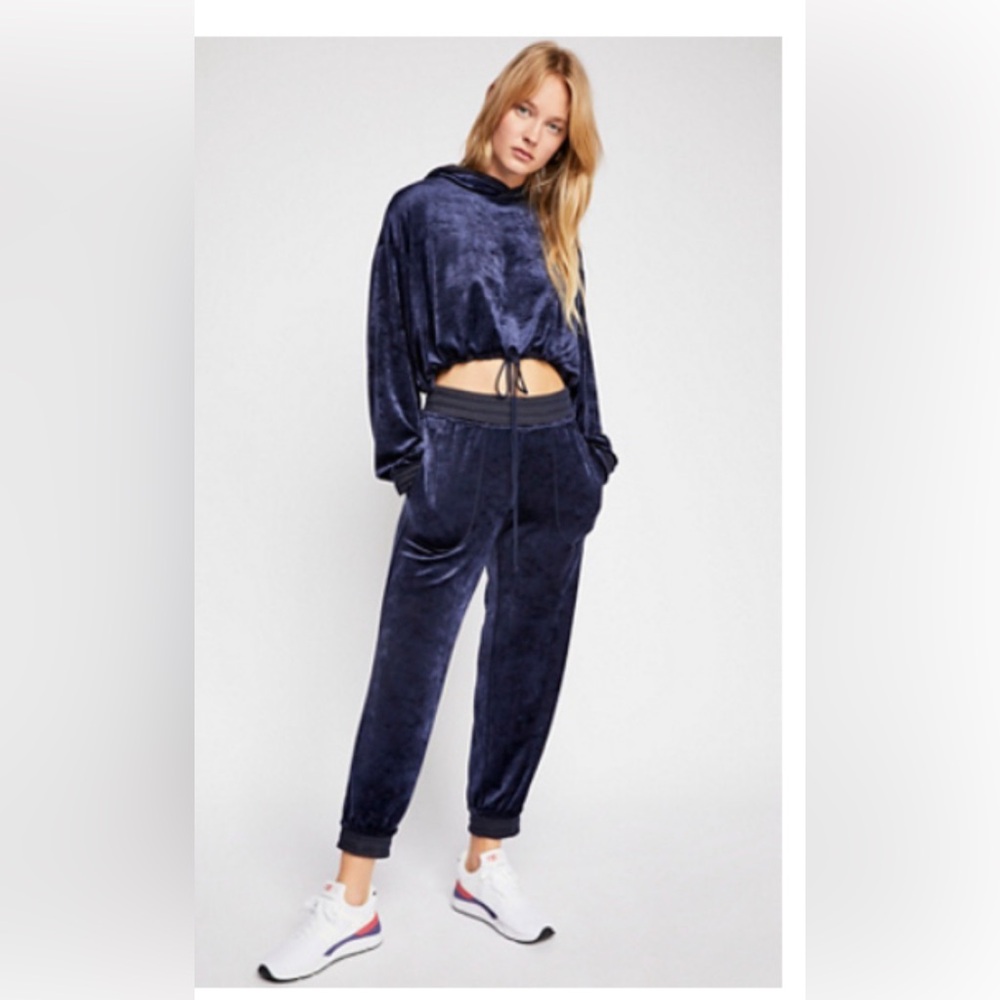 Free People Over The Moon Velour Set